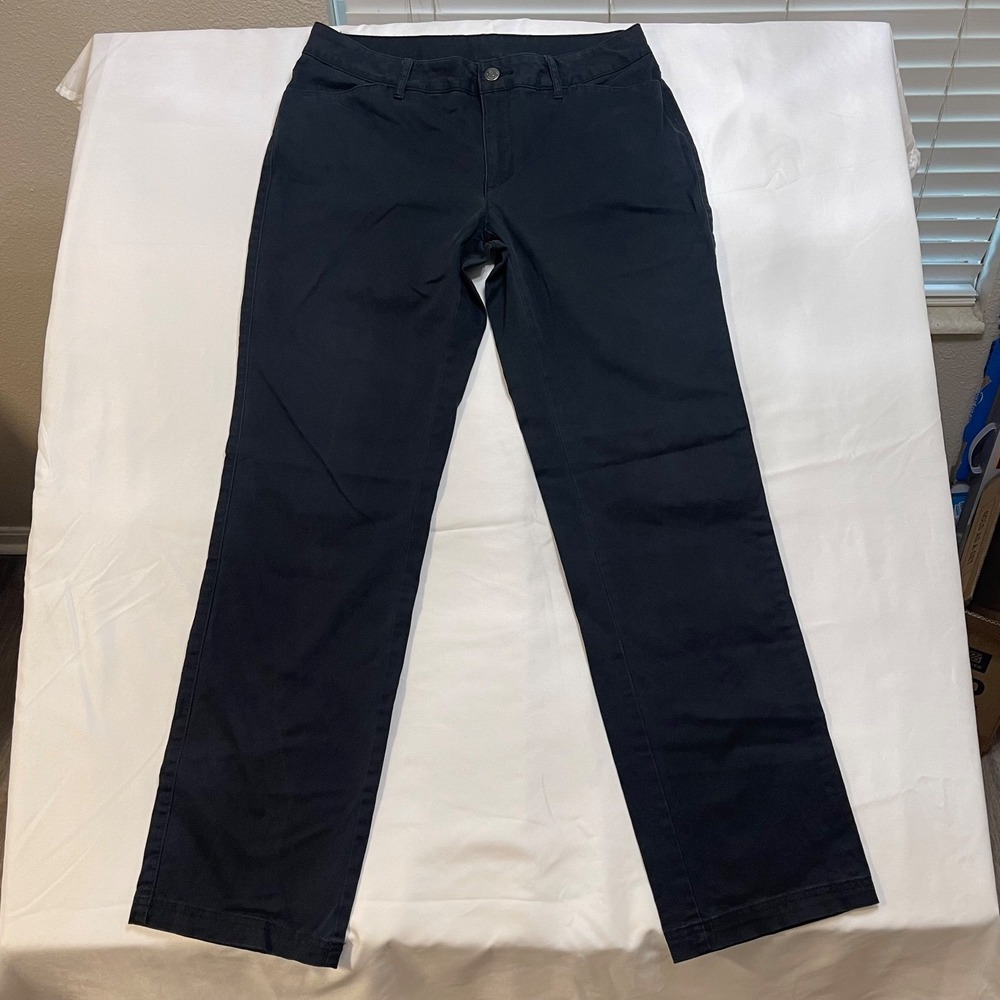 Magellan Outdoors Women's Black Straight Leg Stretch Pants Size 10 Hiking Casual